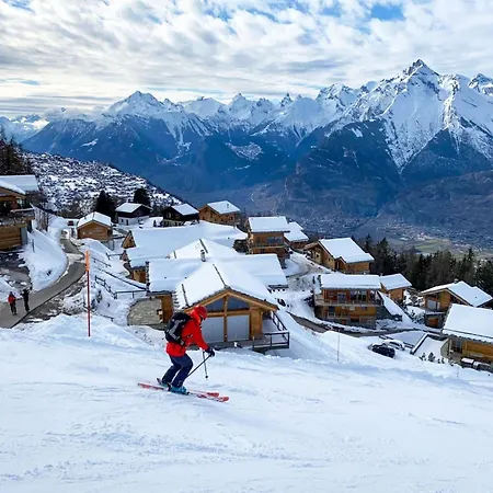 With Rhone Valley View Veysonnaz