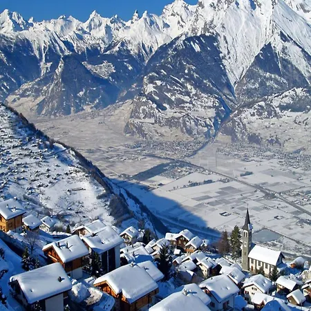 With Rhone Valley View Veysonnaz