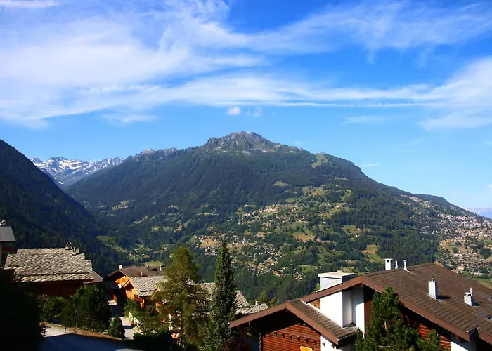 With Rhone Valley View Veysonnaz